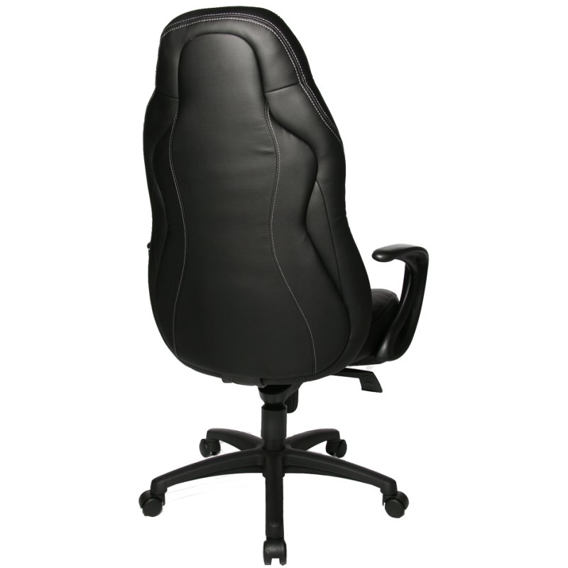 Topstar bureaustoel Speed Chair, zwart/blauw, armleuningen